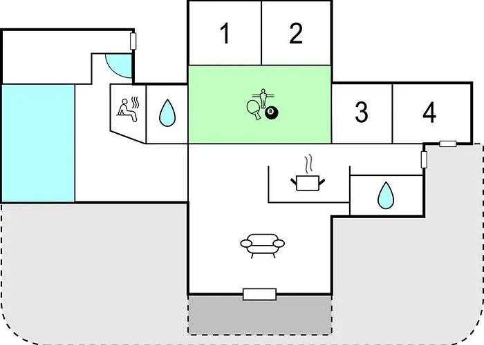 Beautiful In Vaeggerlose With Sauna * Bøtø By